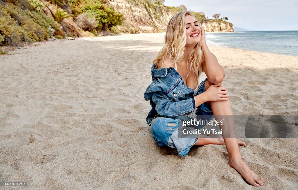 Model Kate Upton is photographed for Health Magazine on June 24, 2019