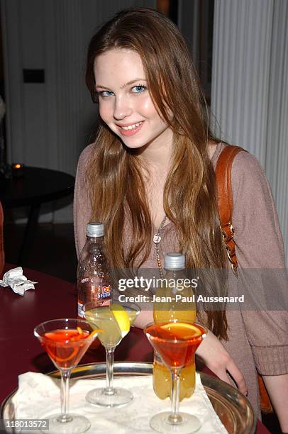 Daveigh Chase at Dole during 2007 Silver Spoon Pre-Oscar Suite - Day 2 at Beverly Wilshire Hotel in Los Angeles, California, United States.