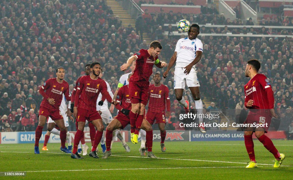 Liverpool FC v KRC Genk: Group E - UEFA Champions League