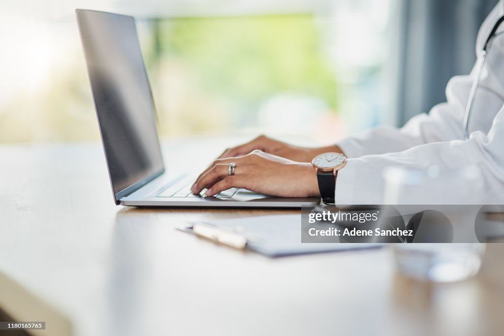 Expanding her medical knowledge further through some online research