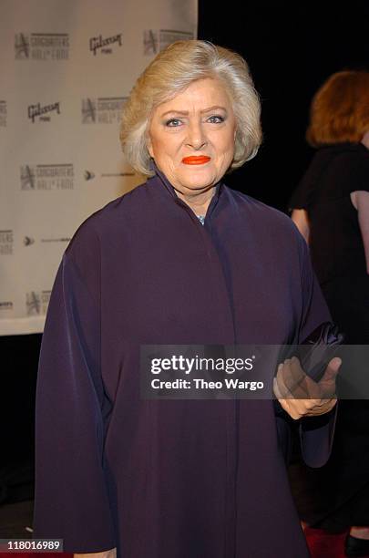Frances Preston during 35th Annual Songwriters Hall of Fame Awards Induction - Arrivals at Mariott Marquis Hotel in New York City, New York, United...