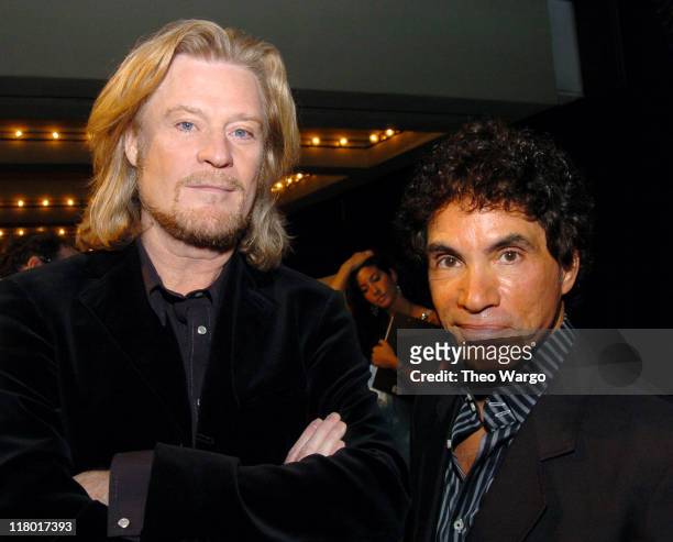 Daryl Hall and John Oates during 35th Annual Songwriters Hall of Fame Awards Induction - Arrivals at Mariott Marquis Hotel in New York City, New...