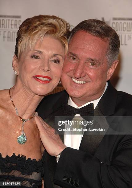 Leba Sedaka and Neil Sedaka during 38th Annual Songwriters Hall of Fame Ceremony - Arrivals at Marriott Marquis in New York City, New York, United...