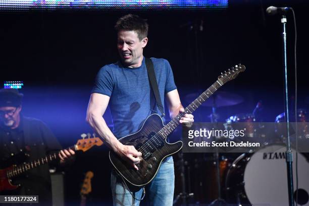 Singer Jonny Lang performs onstage during the Experience Hendrix concert at City National Grove of Anaheim on October 09, 2019 in Anaheim, California.