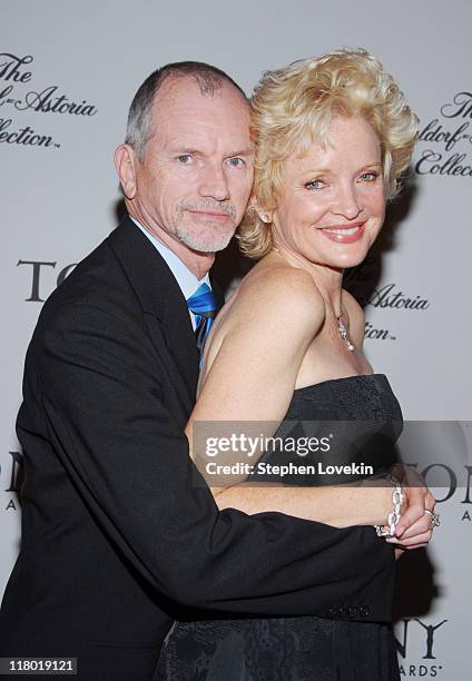 Bill Moloney and Christine Ebersole during 60th Annual Tony Awards - Cocktail Celebration at The Waldorf Astoria in New York City, New York, United...