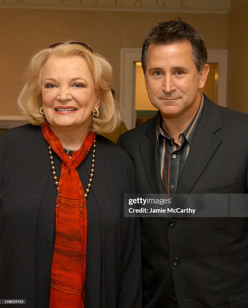 12th Annual Hamptons International Film Festival - A Conversation With Gena Rowlands and Anthony Lapaglia