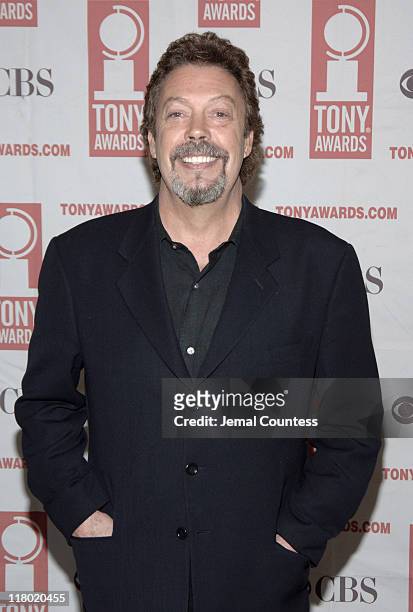 Tim Curry during 59th Annual Tony Awards - "Meet The Nominees" Press Reception at The View at The Marriot Marquis in New York City, New York, United...