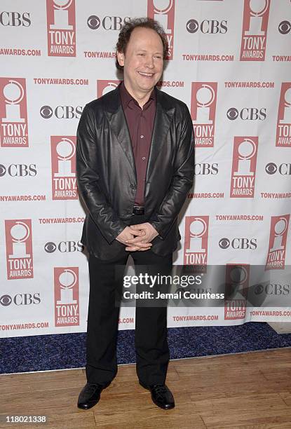 Billy Crystal during 59th Annual Tony Awards - "Meet The Nominees" Press Reception at The View at The Marriot Marquis in New York City, New York,...