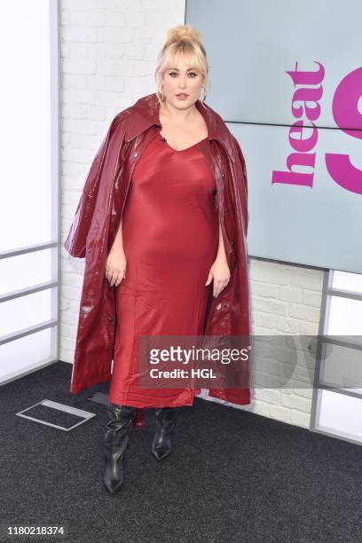 Hayley Hasselhoff visits Heat Style at Bauer Radio on October 10, 2019 in London, England.