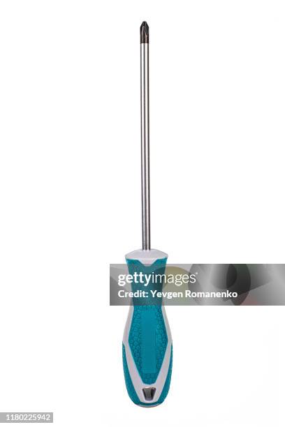 cross slot screwdriver isolated on white background - screwdriver stock pictures, royalty-free photos & images