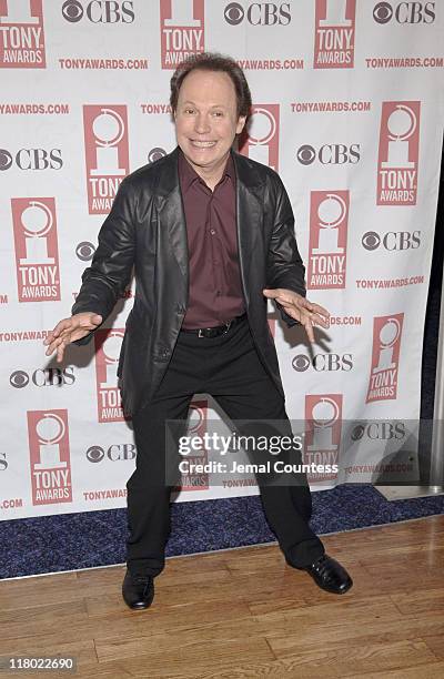 Billy Crystal during 59th Annual Tony Awards - "Meet The Nominees" Press Reception at The View at The Marriot Marquis in New York City, New York,...