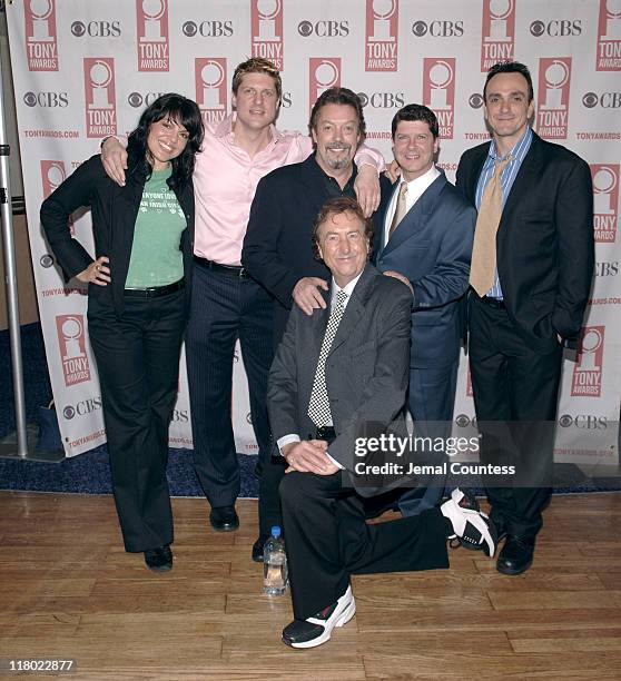 Sara Ramirez, Christopher Sieber, Tim Curry, Eric Idle, Michael McGrath and Hank Azaria