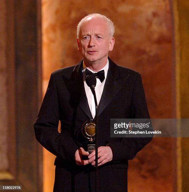 Ian McDiarmid, winner of Best Performance by a Featured Actor in a Play for  Faith Healer