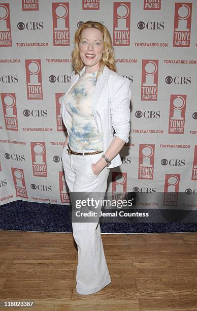 Sherie Rene Scott during 59th Annual Tony Awards - "Meet The Nominees" Press Reception at The View at The Marriot Marquis in New York City, New York,...