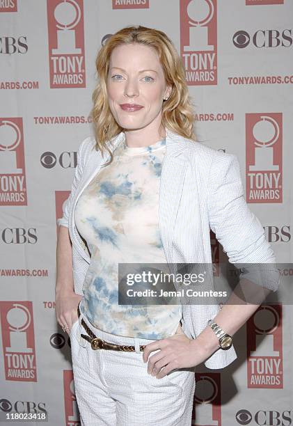 Sherie Rene Scott during 59th Annual Tony Awards - "Meet The Nominees" Press Reception at The View at The Marriot Marquis in New York City, New York,...