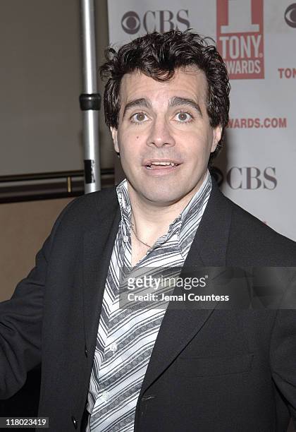 Mario Cantone during 59th Annual Tony Awards - "Meet The Nominees" Press Reception at The View at The Marriot Marquis in New York City, New York,...