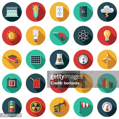 Energy & Power Icon Set Energy & Power Icon Set