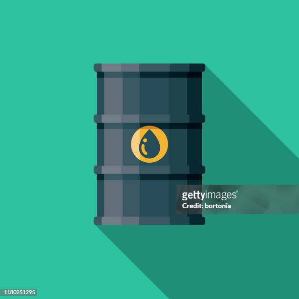 石油エネルギーアイコン - ドラム缶点のイラスト素材／クリップアート素材／マンガ素材／アイコン素材