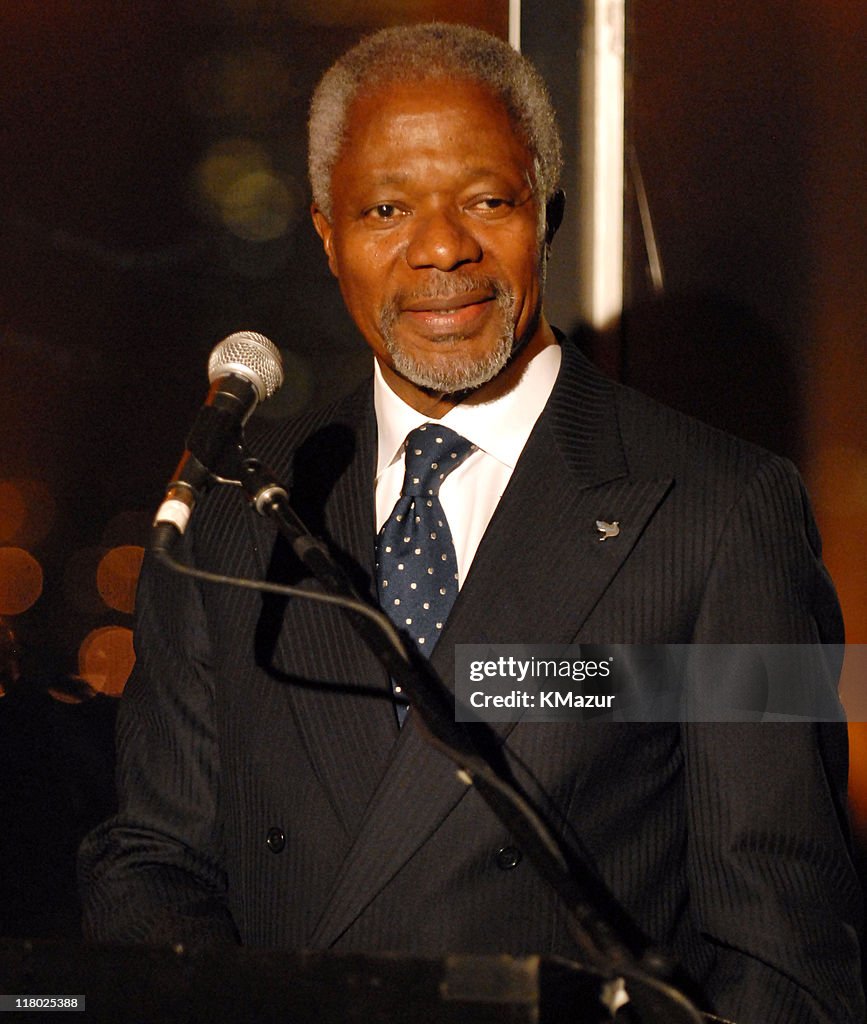 Adopt-A-Minefield's "Night of a Thousand Dinners" Hosted by Catherine Zeta-Jones and Michael Douglas - Dinner