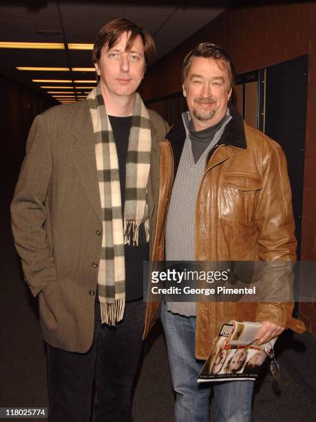 Hal Hartley and Geoffrey Gilmore, director of Sundance Film Festival