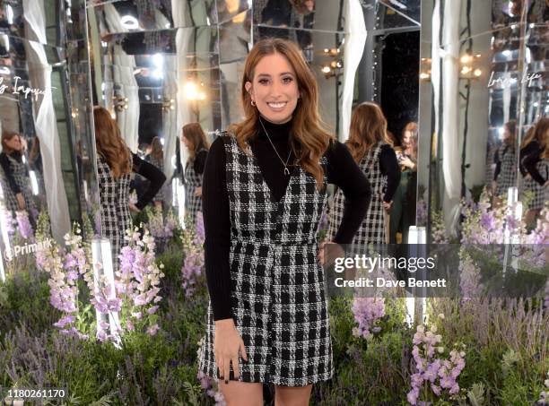 Stacey Solomon attends the VIP launch party celebrating her new collection with Primark, on October 10, 2019 in London, England.