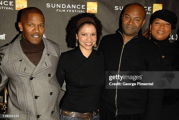 Jamie Foxx, Gloria Reuben, Nelson George, Queen Latifah