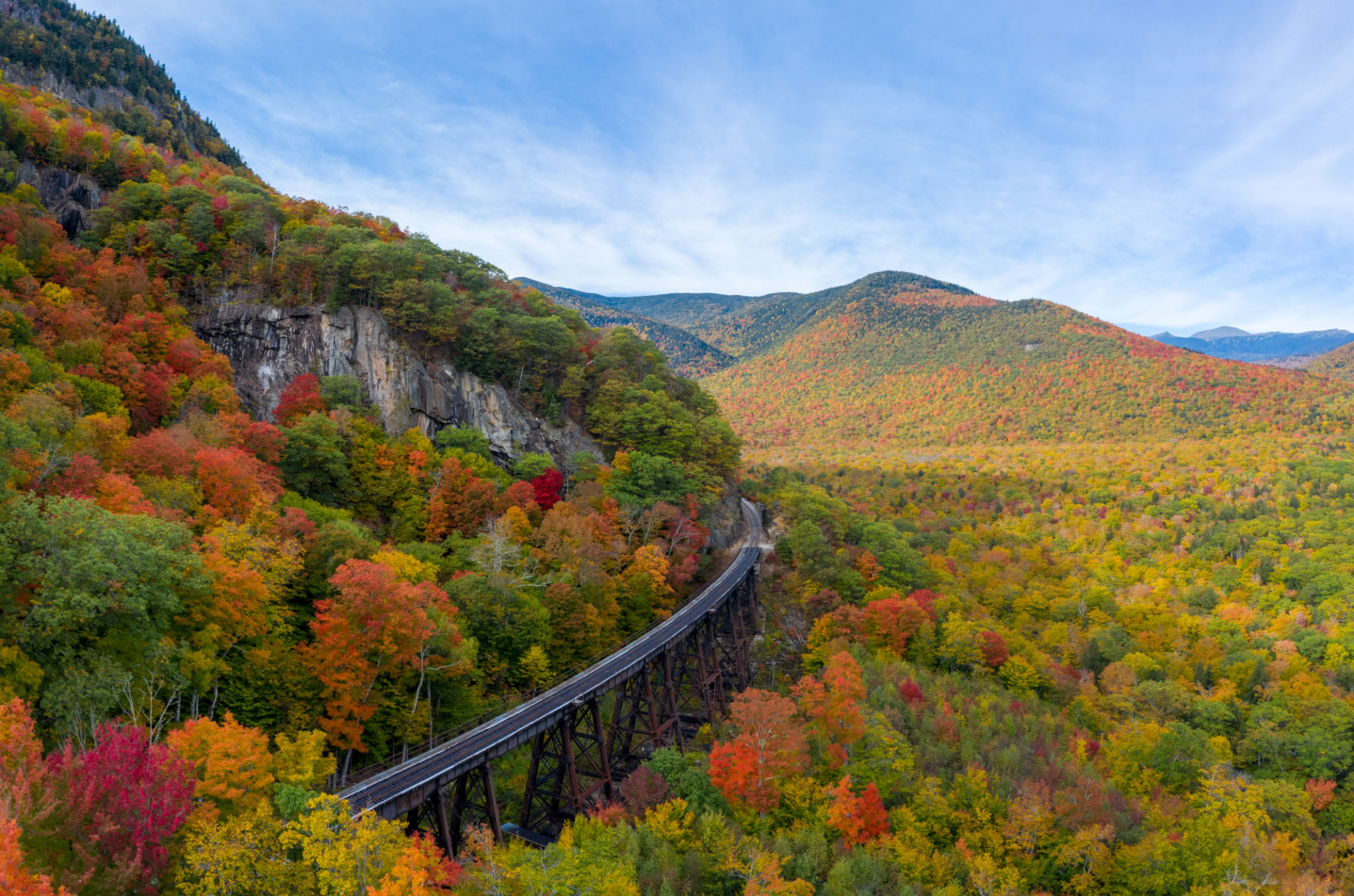 autumn leaves railway
