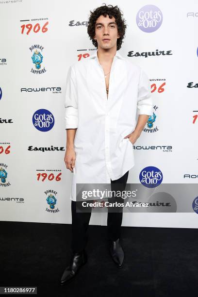 Actor Jorge Lopez attends 'Hombres Esquire' 2019 awards at the Kapital Club on October 10, 2019 in Madrid, Spain.