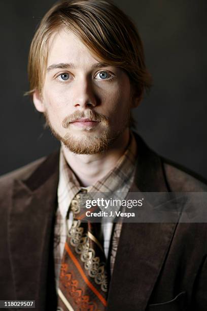 Lou Taylor Pucci during 2007 Sundance Film Festival - "The Go-Getter" Portraits at Delta Sky Lodge in Park City, Utah, United States.