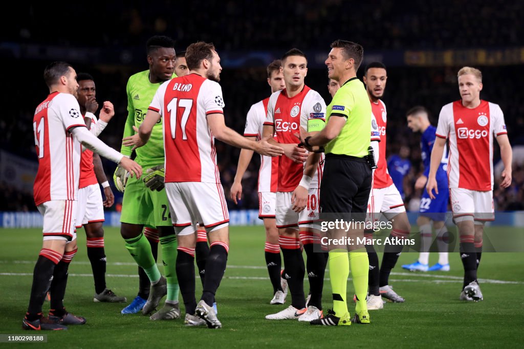 Chelsea FC v AFC Ajax: Group H - UEFA Champions League