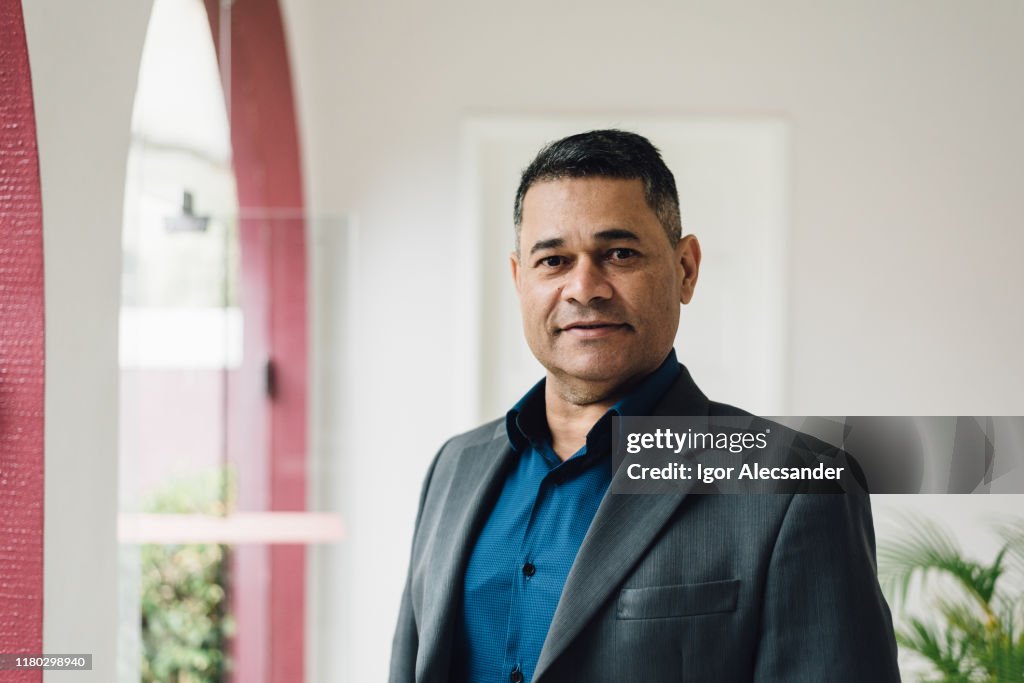 Portrait of a medical director at the hospital