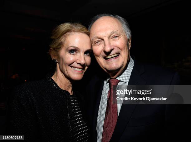 Cast members Alan Alda and Julie Hagerty attend the after party following the premiere of Netflix's "Marriage Story" on November 5, 2019 in Los...