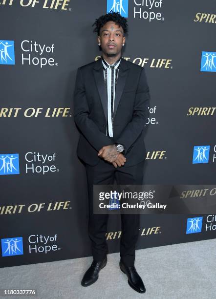 Savage attends City Of Hope Spirit Of Life Gala 2019 on October 10, 2019 in Santa Monica, California.
