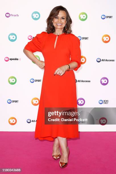 Lisa Wilkinson poses during the Network 10 Melbourne Upfronts 2020 on October 11, 2019 in Melbourne, Australia.