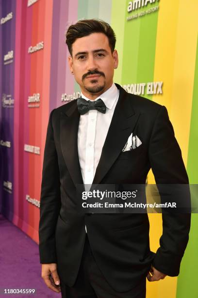 Andres Prieto attends the 2019 amfAR Gala Los Angeles at Milk Studios on October 10, 2019 in Los Angeles, California.