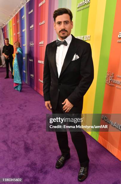 Andres Prieto attends the 2019 amfAR Gala Los Angeles at Milk Studios on October 10, 2019 in Los Angeles, California.