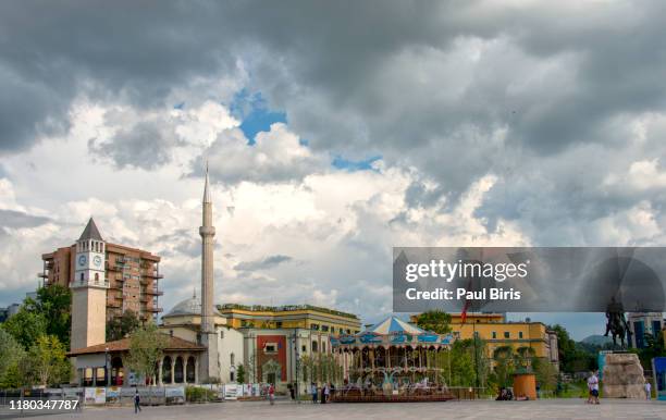 Clock Tower Of Tirana Photos and Premium High Res Pictures Getty Images