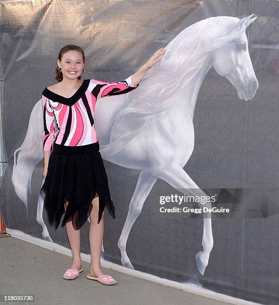 Jillian Clare during Opening Night of "Cavalia" - Arrivals at Big Top in Glendale in Glendale, California, United States.