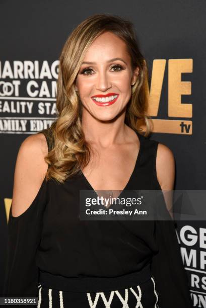 Ashley Hebert attends WE tv Celebrates The 100th Episode Of The "Marriage Boot Camp" Reality Stars Franchise And The Premiere Of "Marriage Boot Camp...
