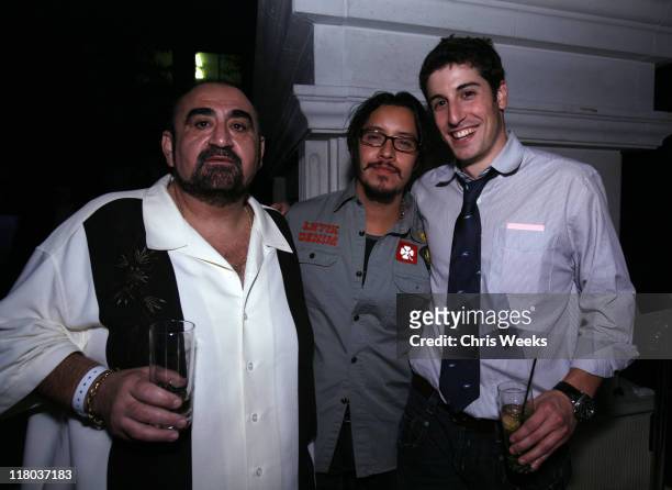 Ken Davitian, Efren Ramirez and Jason Biggs during Nintendo Launches Wii - The Revolutionary Home Video Game Console - Inside at BOULEVARD3 in Los...