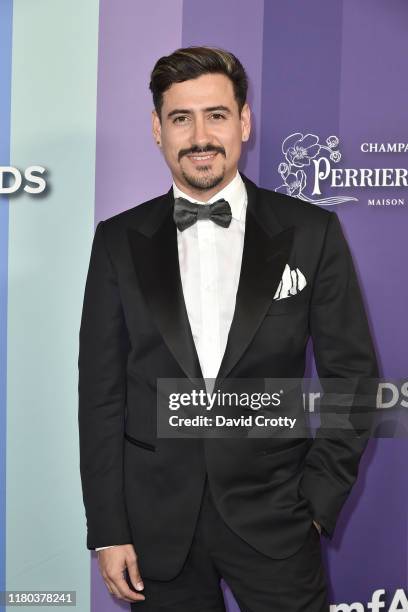 Andres Prieto attends the 2019 amFAR Gala Los Angeles at Milk Studios on October 10, 2019 in Los Angeles, California.