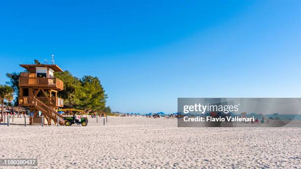 florida (stati uniti) - spiaggia di lamante sull'isola di anna maria - anna maria island foto e immagini stock