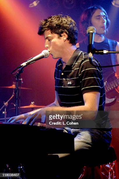 Andrew McMahon of Jack's Mannequin during Jack's Mannequin in Concert at Hollywood's Viper Room - April 6, 2005 at The Viper Room in West Hollywood,...