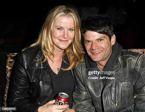 Maeve Quinlan and Will McCormack during "The Tripper" Los Angeles Premiere - Red Carpet and Inside at Hollywood Forever Cemetary in Hollywood,...