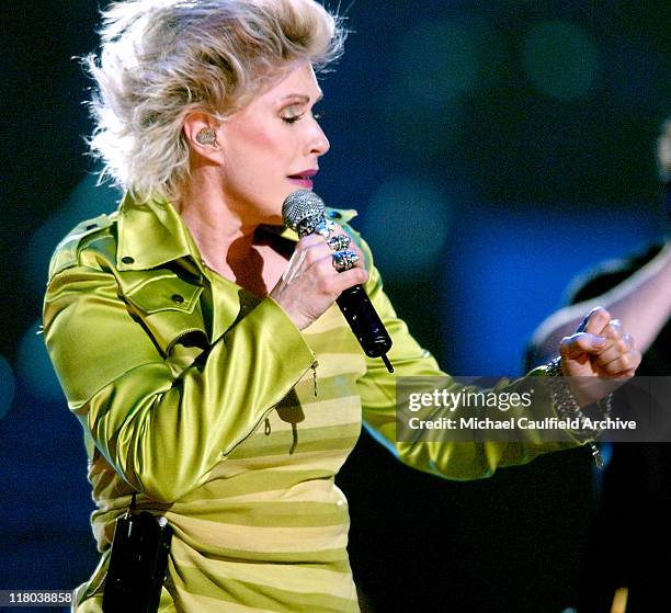 Debbie Harry during 2004 VH1 Divas Benefitting The Save The Music Foundation - Show at The MGM Grand in Las Vegas, Nevada, United States.