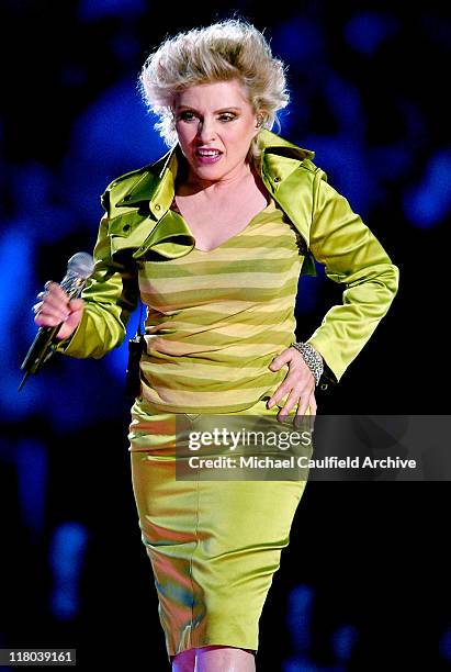 Debbie Harry during 2004 VH1 Divas Benefitting The Save The Music Foundation - Show at The MGM Grand in Las Vegas, Nevada, United States.