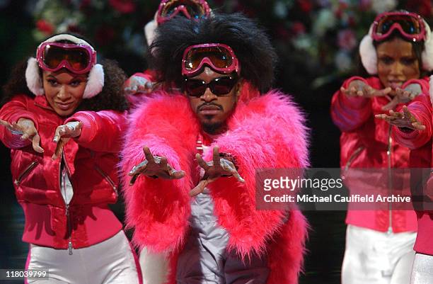 Andre 3000 of Outkast performs "Hey Ya" at the VH1 Big In '03, airing November 30, 2003