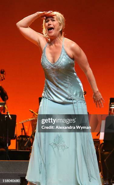 Jayne Atkinson during 2007 "What a Pair!" Benefiting the John Wayne Cancer Institute - Show at The Orpheum Theatre in Los Angeles, California, United...
