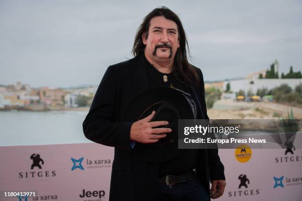 The film director Richard Stanley is seen during the photocall for the film 'Colour out of space' on the ninth day of the 52 Fantastic Film Festival...