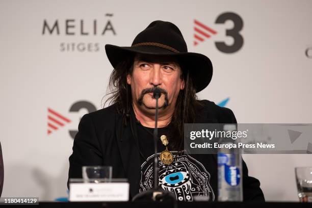 The film director Richard Stanley is seen during the presentation for the film 'Colour out of space' on the ninth day of the 52 Fantastic Film...